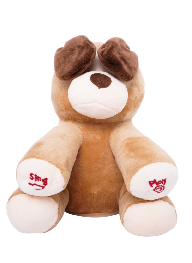PUGS AT PLAY Pugs At Play Peek A Boo Dash 10-Inches, Battery Operated | Interactive Plush Toy  - Image 2