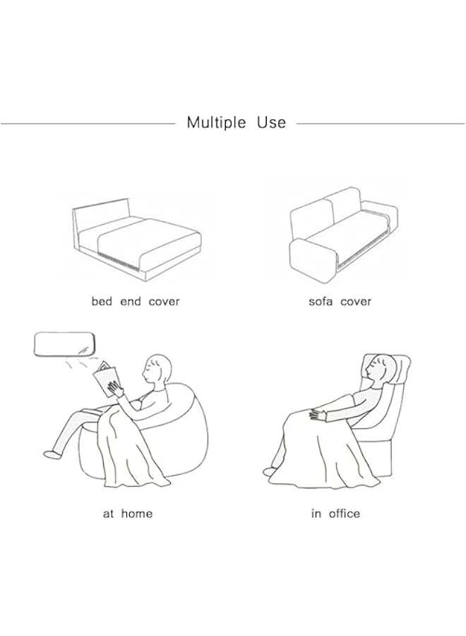 HOOKOR Bohemian Boho Throw Blankets, Knitted with Tassel, Outdoor Reversible Soft Cozy Lightweight Throw Blankets, Couch Bed Sofa Decorative Throw Blanket (Red, 130x200CM) - Image 4