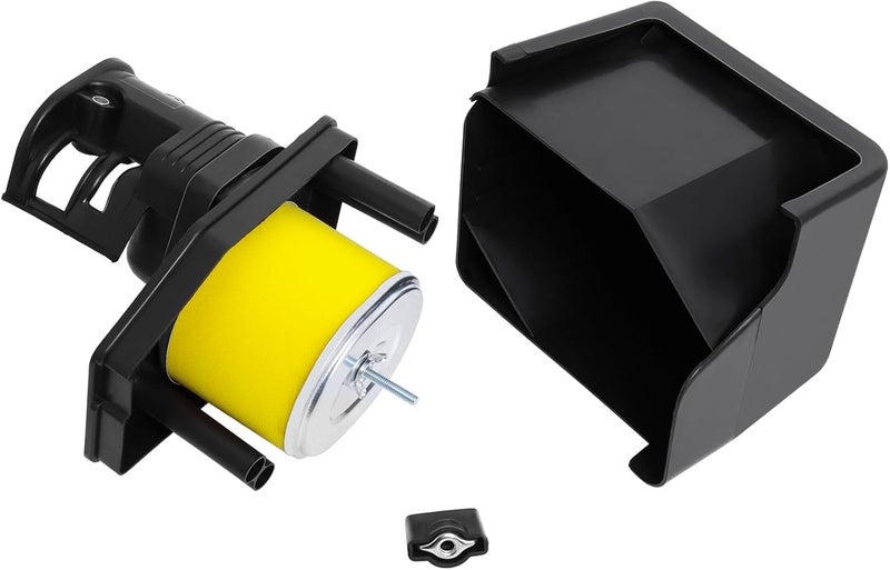 Podoy GX390 GX340 Air Filter Housing Cover with Air Cleaner Box Adapter Assembly Compatible with Hondaa GX270 270cc 301cc 420cc 389cc 190F 192F 188F, Replaces 17410-ZE2-020 17230-Z53-841 - Image 1
