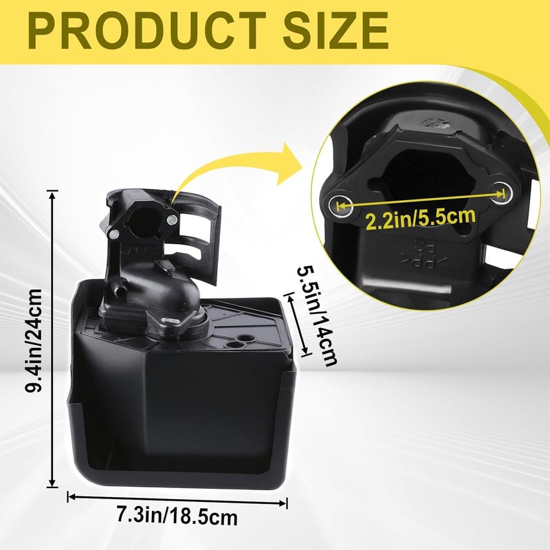Podoy GX390 GX340 Air Filter Housing Cover with Air Cleaner Box Adapter Assembly Compatible with Hondaa GX270 270cc 301cc 420cc 389cc 190F 192F 188F, Replaces 17410-ZE2-020 17230-Z53-841 - Image 4