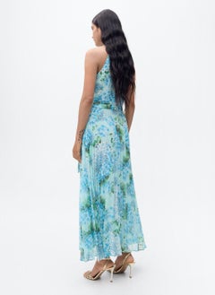 MANGO Floral-Print Pleated Dress  - Image 2