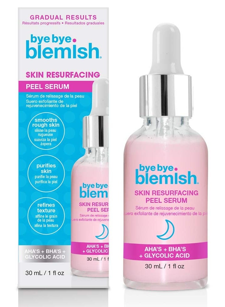 Bye Bye Blemish Skin Resurfacing Peel Serum Aha + Bha + Glycolic Acid 30ml - Image 1