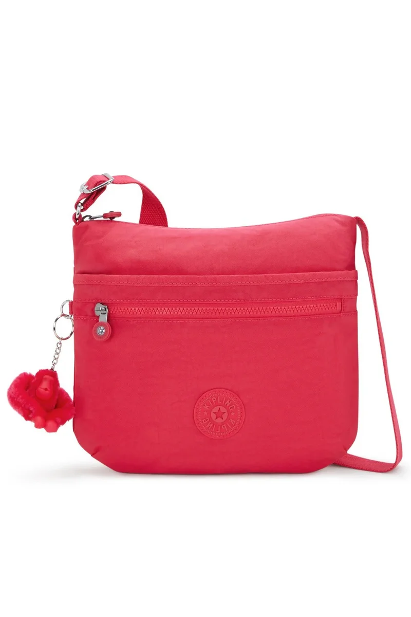 kipling Arto, Medium Crossbody Female Bag - Resort Pink