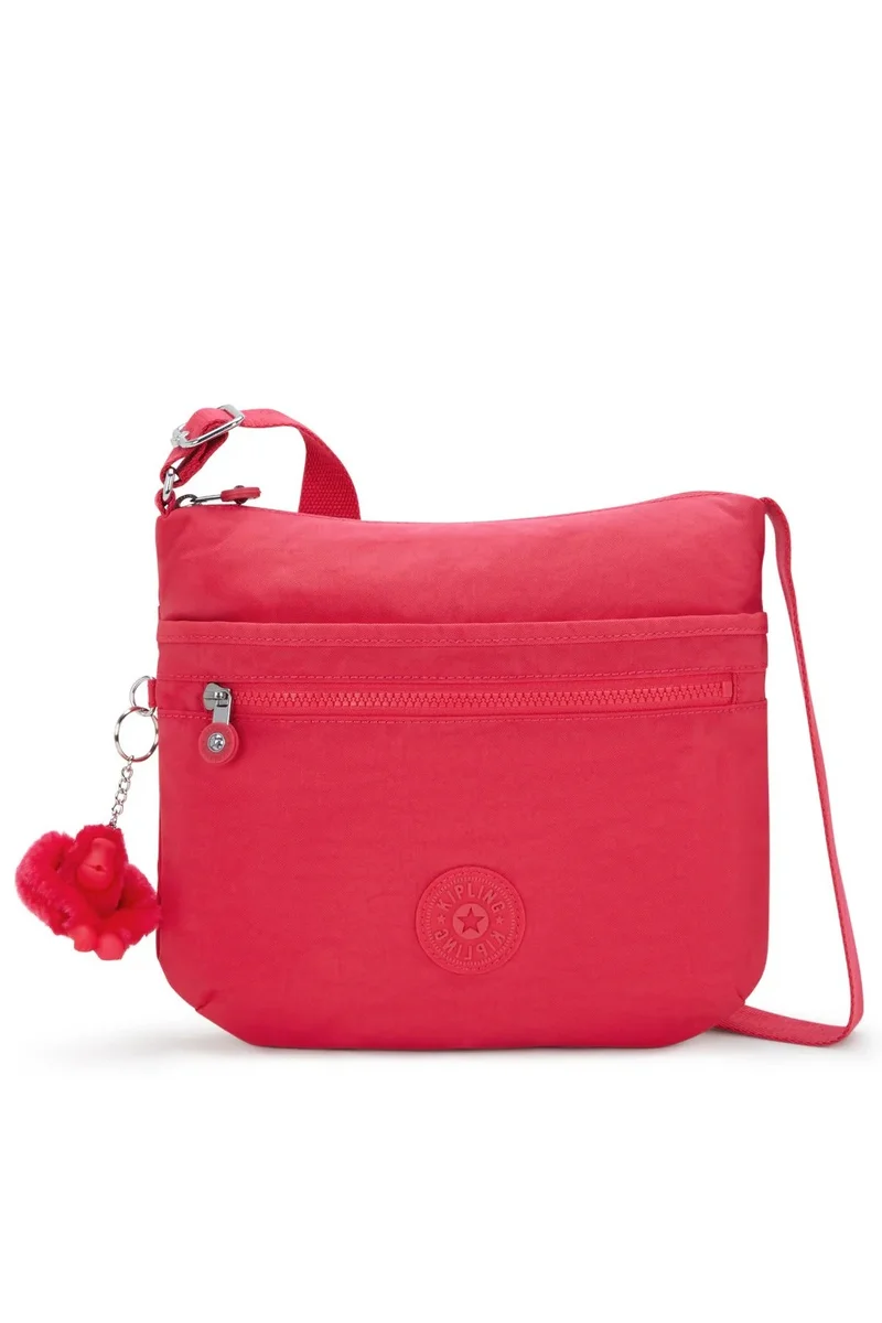 kipling Arto, Medium Crossbody Female Bag - Resort Pink