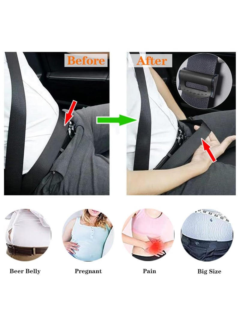 CMGTYYD Car Seat Safety Belt Clip, 4 Pack Seatbelt Adjuster for Adults, Auto Comfort Shoulder Neck Protector Strap Positioner Locking Clip, Car Interior Accessories Universal for Most Vehicles  - Image 5