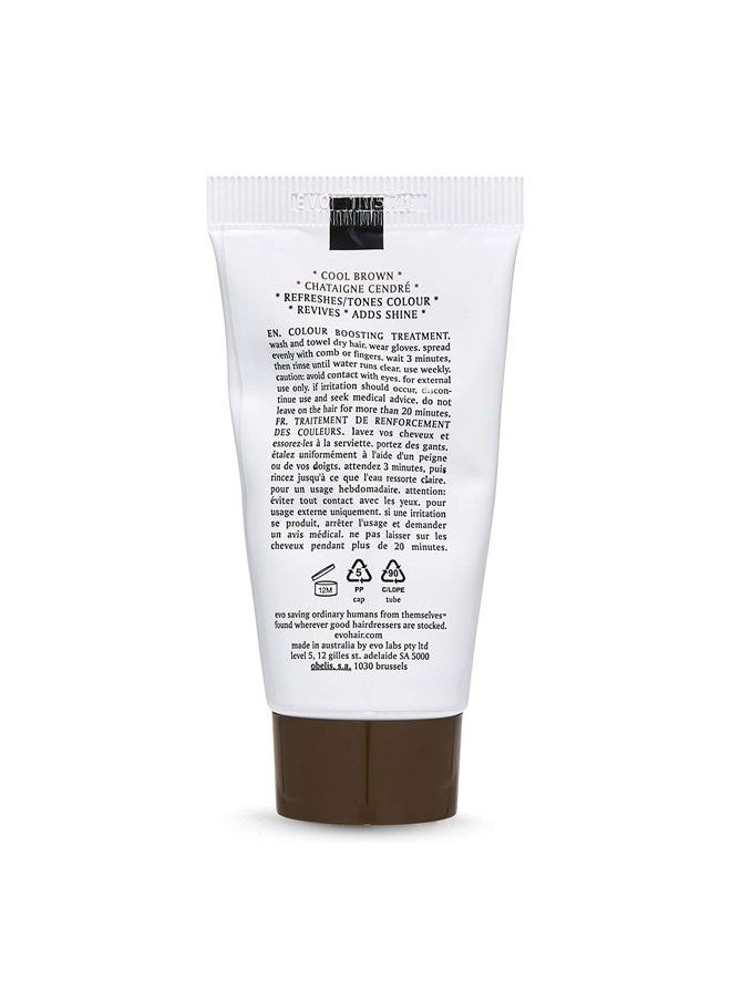 EVO Fabuloso - Cool Brown Color Boosting Treatment - Color Care Conditioner for Color-Treated Hair - Helps Maintain Color Depth, Tone & Shine - Travel Size, 30ml / 1.01fl.oz  - Image 2