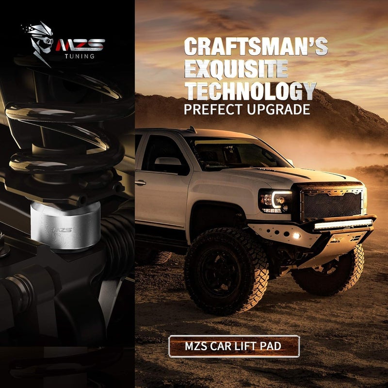 MZS 2.5" Leveling Kit Front Coil Spring Suspension Lift Strut Spacers for 2005-2023 F250 F350 Super Duty 4WD - Image 5