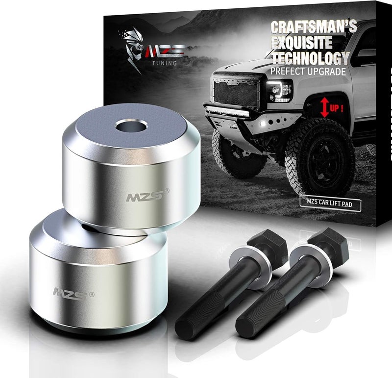 MZS 2.5" Leveling Kit Front Coil Spring Suspension Lift Strut Spacers for 2005-2023 F250 F350 Super Duty 4WD - Image 1