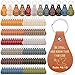 Equsion 120 Pcs Christian Keychain Bulk Religious Keychain Inspirational Bible Verse Key Chains Inspirational Quote Key Chains Scripture Keyrings Leather for Church Party Favor Gifts - Image 3