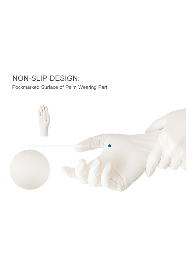 NIBEMINENT 100-Piece Disposable PVC Gloves - Image 2