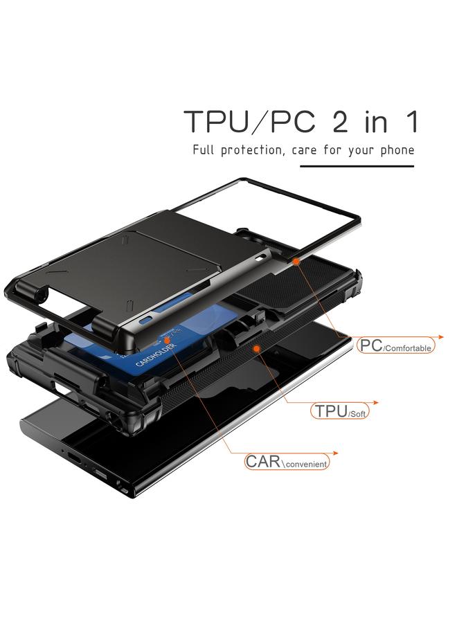اس-توب جراب لهاتف Samsung Galaxy S24+ 5G، مقاوم للخدش والصدمات، جراب متين متين - Image 5
