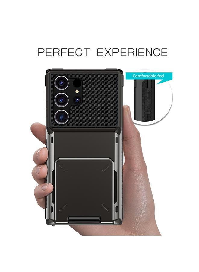 اس-توب جراب لهاتف Samsung Galaxy S24+ 5G، مقاوم للخدش والصدمات، جراب متين متين - Image 3