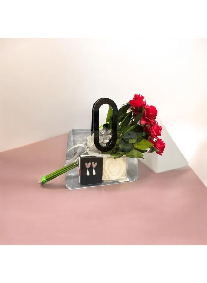 Bouquet luxury acrylic gift box - Image 2