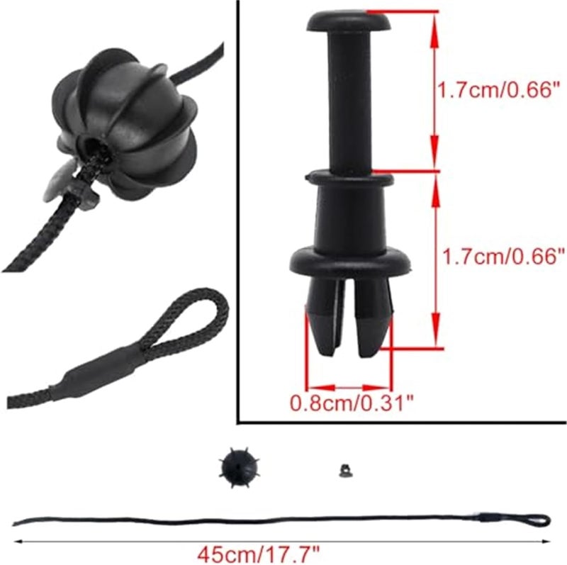 Vuzmode Parcel Shelf String Cord for Ibiza Models - Image 2