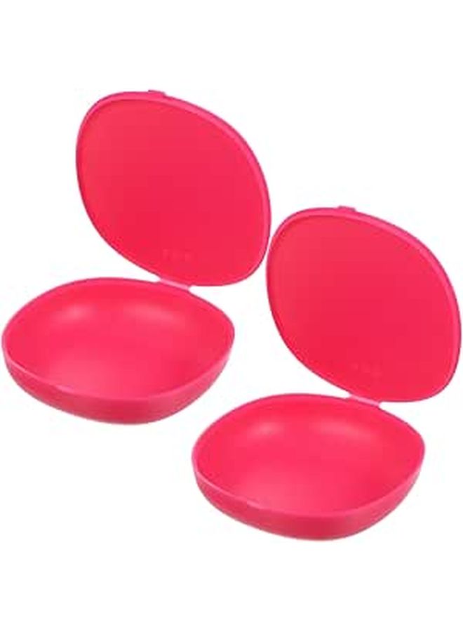 2pcs Portable Breathable Smooth Edge Storage Box For Female Item Daily Replacement - Image 1
