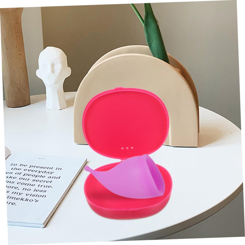 2pcs Portable Breathable Smooth Edge Storage Box For Female Item Daily Replacement - Image 5