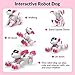 STEMTRON Programmable Remote Control Robot Cat Robot Dog for Kids Interactive Robotic Dog Robotic Cat Robo Dog Robo Cat RC Robot with Touch Sensing LED Eyes Dance Music - Image 4