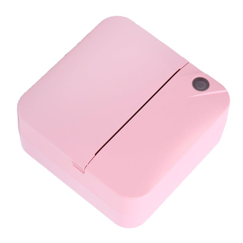 Pink Portable Thermal Printer With Smart OCR Inkless Printing Label Maker - Image 3