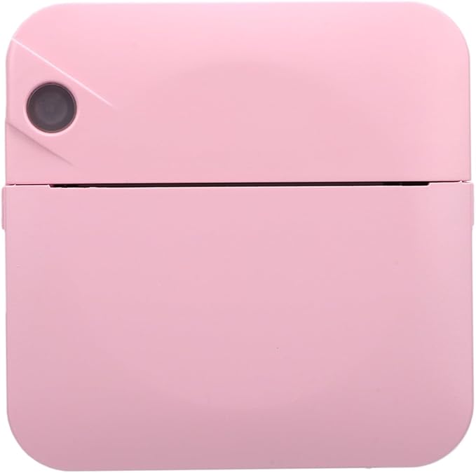 Pink Portable Thermal Printer With Smart OCR Inkless Printing Label Maker - Image 1