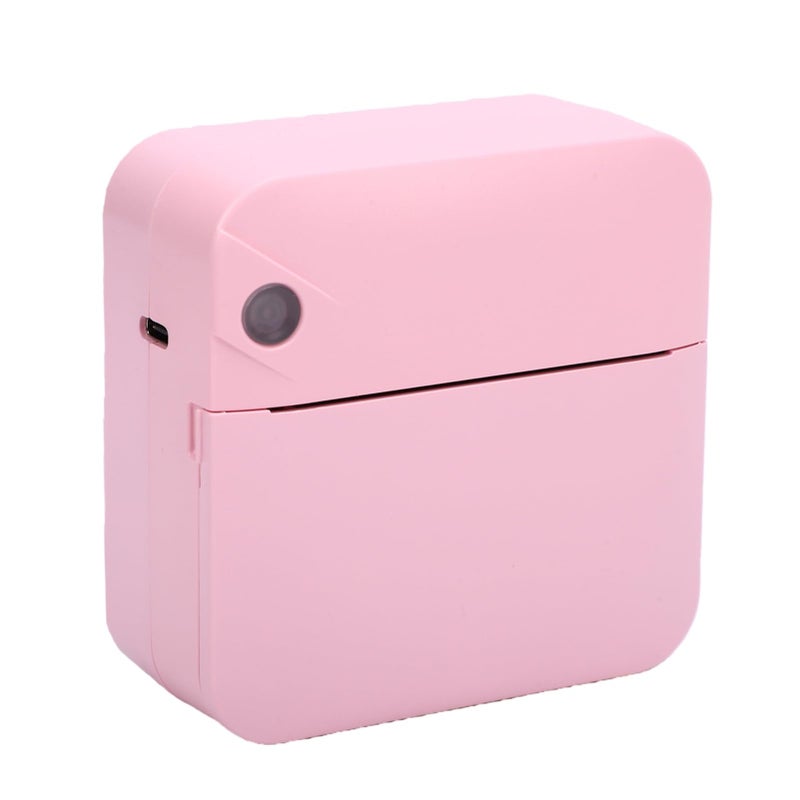 Pink Portable Thermal Printer With Smart OCR Inkless Printing Label Maker - Image 5