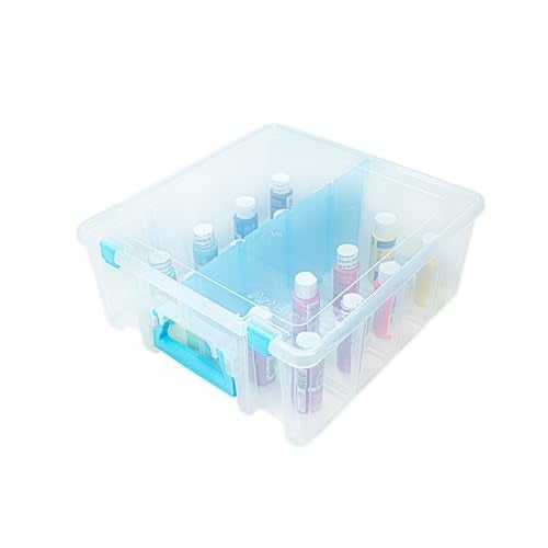 ArtBin Super Satchel Double Deep Compartment Box - Art Storage with 8 Removable Compartments, Smart Closure for Craft Supplies - Image 3
