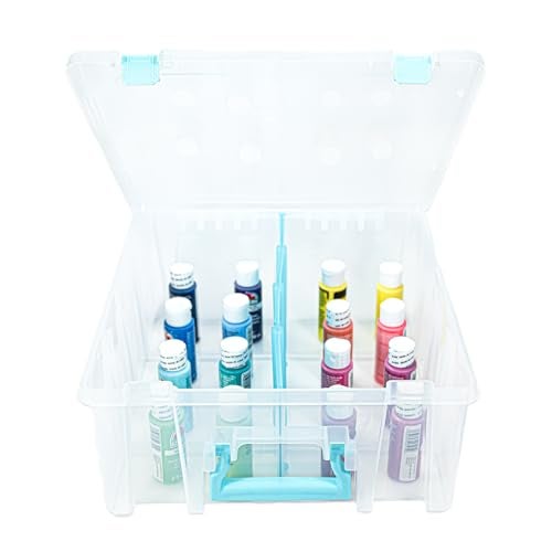 ArtBin Super Satchel Double Deep Compartment Box - Art Storage with 8 Removable Compartments, Smart Closure for Craft Supplies - Image 4