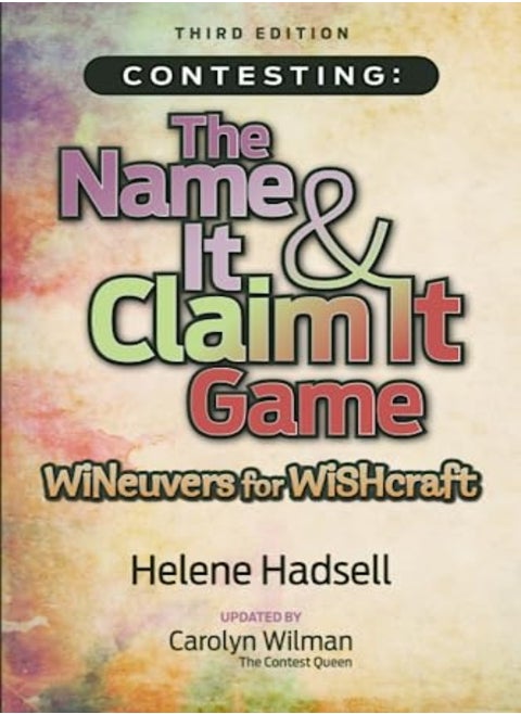 Contesting The Name It & Claim It Game Wineuvers For Wishcraft by Wilman, Carolyn - Hadsell, Helene Paperback