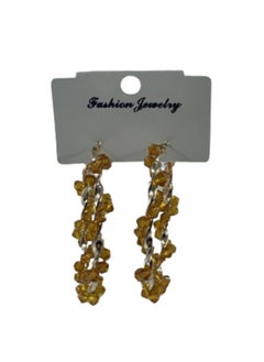 Generic Circular gold tone earrings  - Image 3