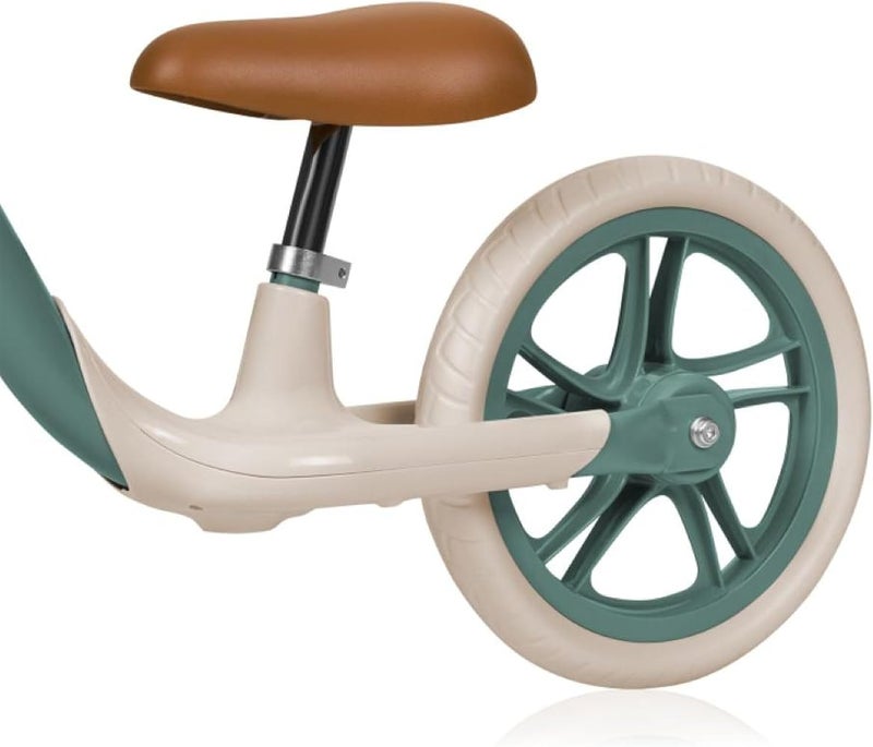 lionelo ALEX Plus Lightweight Balance Bike for Kids 3 Years Up to 30kg, Adjustable Seat, Basket, Bell, Maintenance-Free Foam Wheels - Safe and Fun Outdoor Adventure Gift for Boys & Girls - Image 4