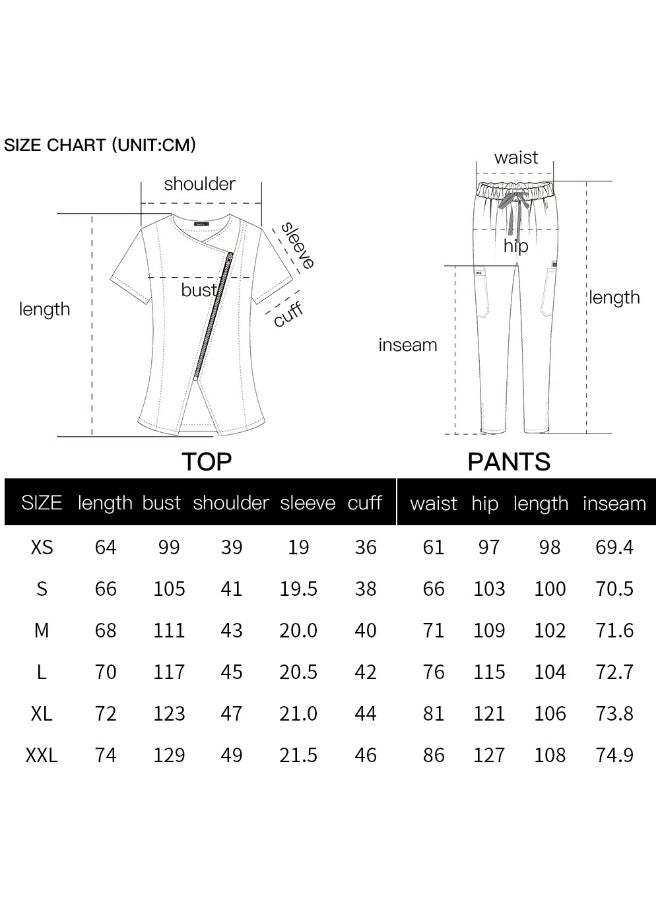 KUYING New Medical Work Clothes 2-piece Set - Image 2