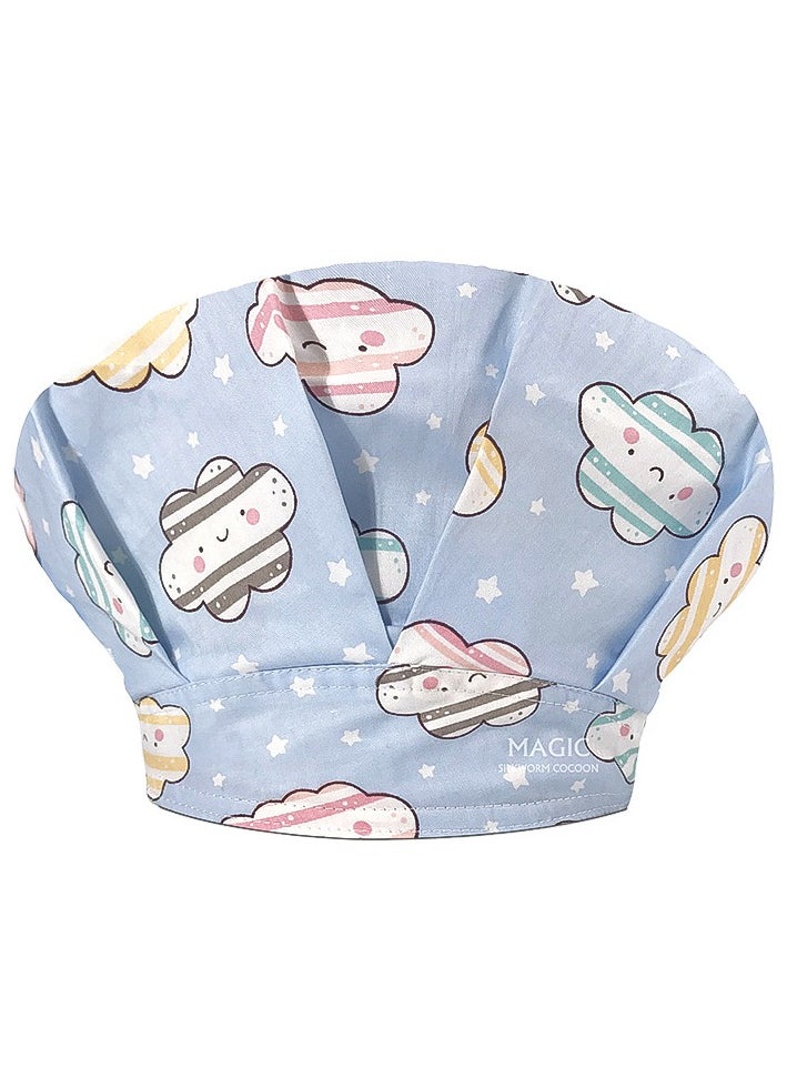 KUYING Printed Small Animal Cute Nurse Hat All Cotton Medical Work Fluffy Hat 