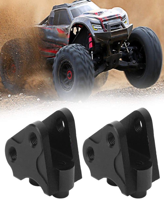 Dilwe RC Link Mount, Front Rear Lower Shock Linkage Link Mount Compatible with SCX10-II AXIAL RC Car(Black) - Image 4