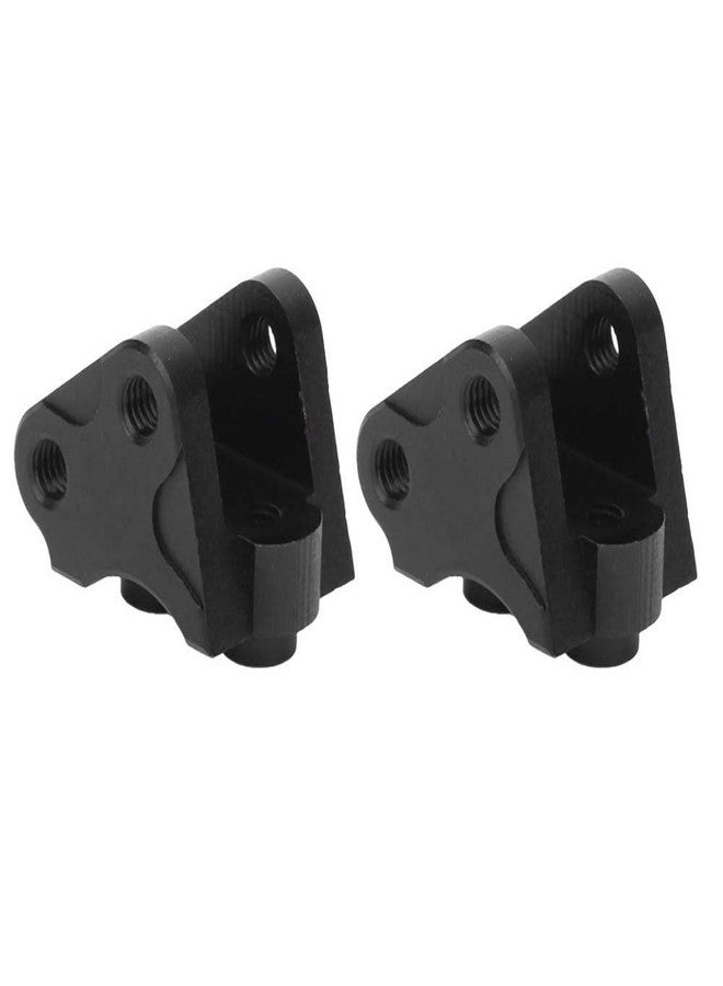 Dilwe RC Link Mount, Front Rear Lower Shock Linkage Link Mount Compatible with SCX10-II AXIAL RC Car(Black) - Image 2