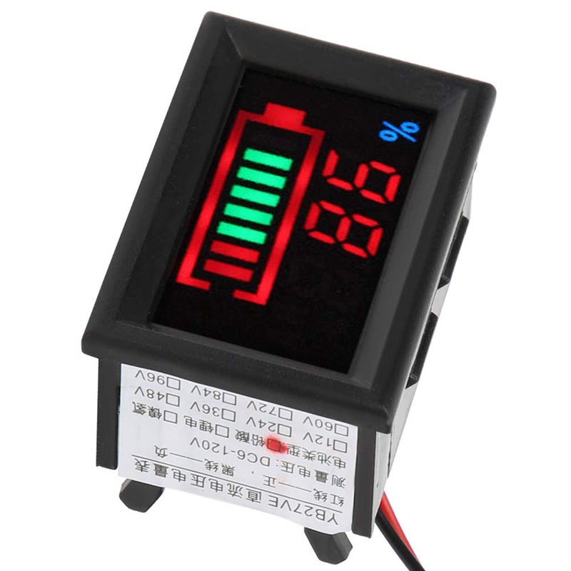 YB27VE عداد الفولتية الرقمي LED لعرض طاقة بطارية المركبة الكهربائية واختبارها - Image 3