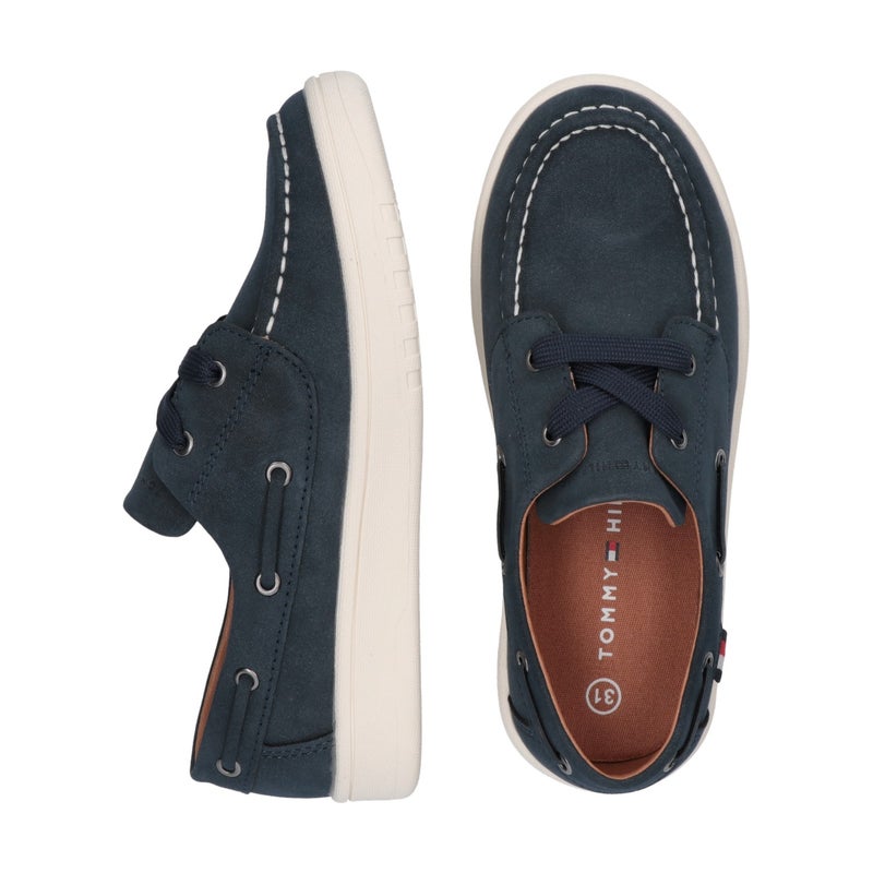 TOMMY HILFIGER Kids Lace Up Low Top Sneakers  - Image 4