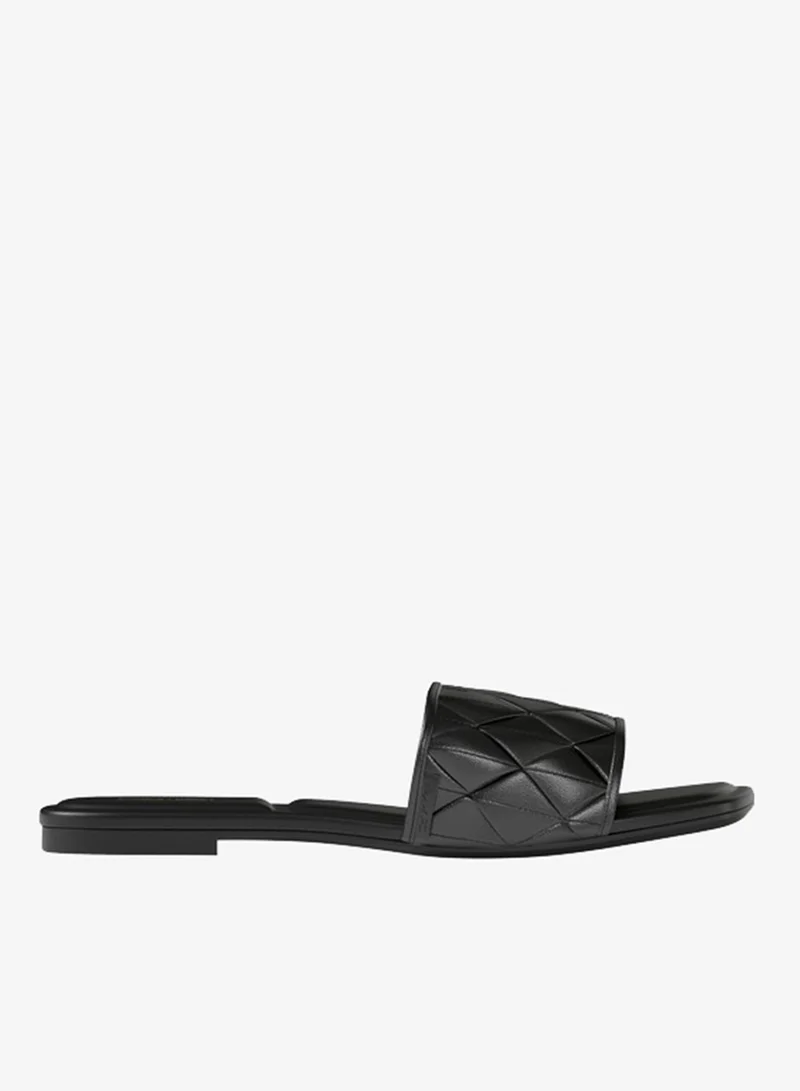 Woven Strap Flat Sandals