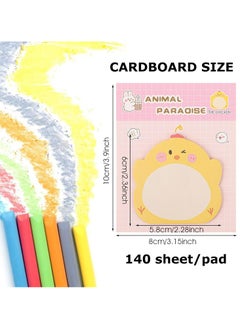 Oasisgalore 7 Pack 140 Sheets Cute Animal Sticky Notes Self-Stick Memo Pads Students Home Office Gifts  - Image 2