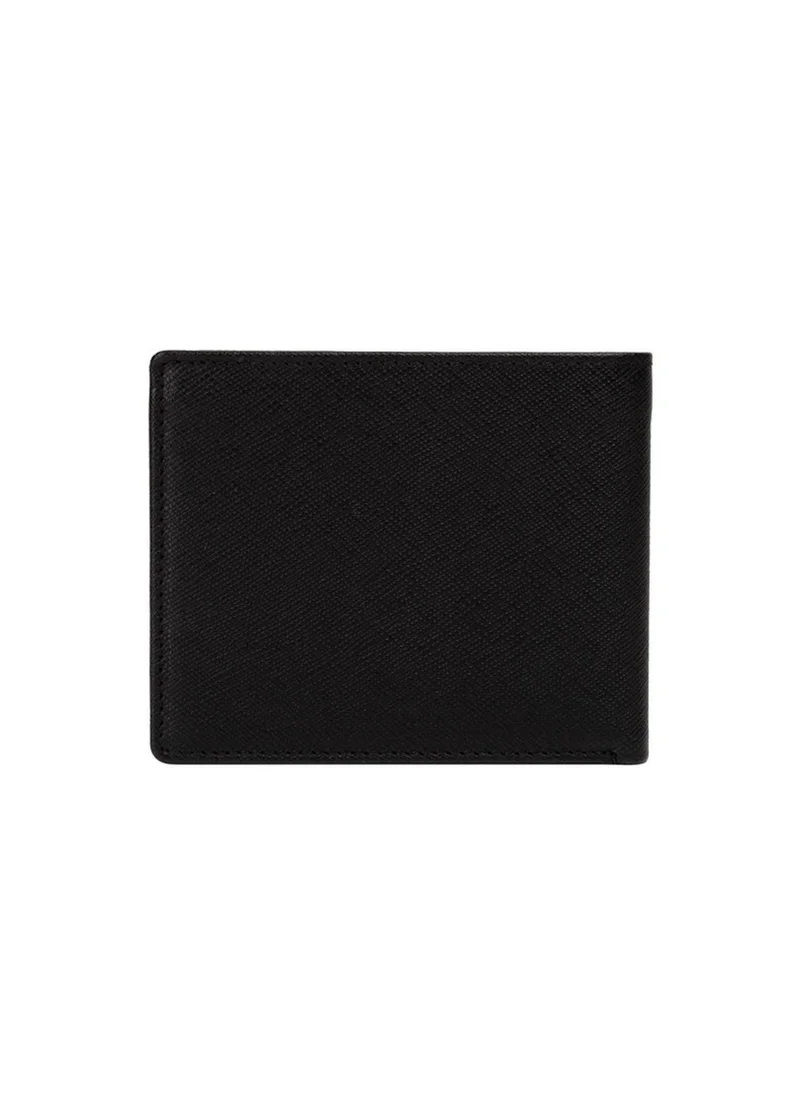 بوليس Police Men's Leather Bifold Wallet - Alex - Black