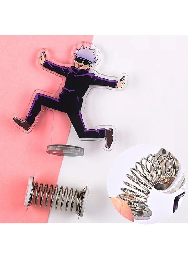 Standing Card Anime Jujutsu Kaisen Figure, Comic Model Game Character Acrylic Statues Relieve Stress with Fun For Great Gift Toys for Anime  Fans  - Image 3