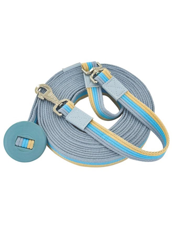 JIAXLTD Lunge Line Polyester Cotton Lunge Line 25 Ft with EVA Stop Equine Lunge Line for Horses with Swivel Bolt Snap - Image 1