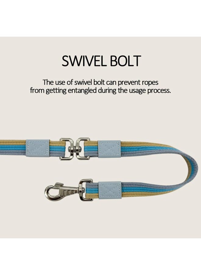 JIAXLTD Lunge Line Polyester Cotton Lunge Line 25 Ft with EVA Stop Equine Lunge Line for Horses with Swivel Bolt Snap - Image 3