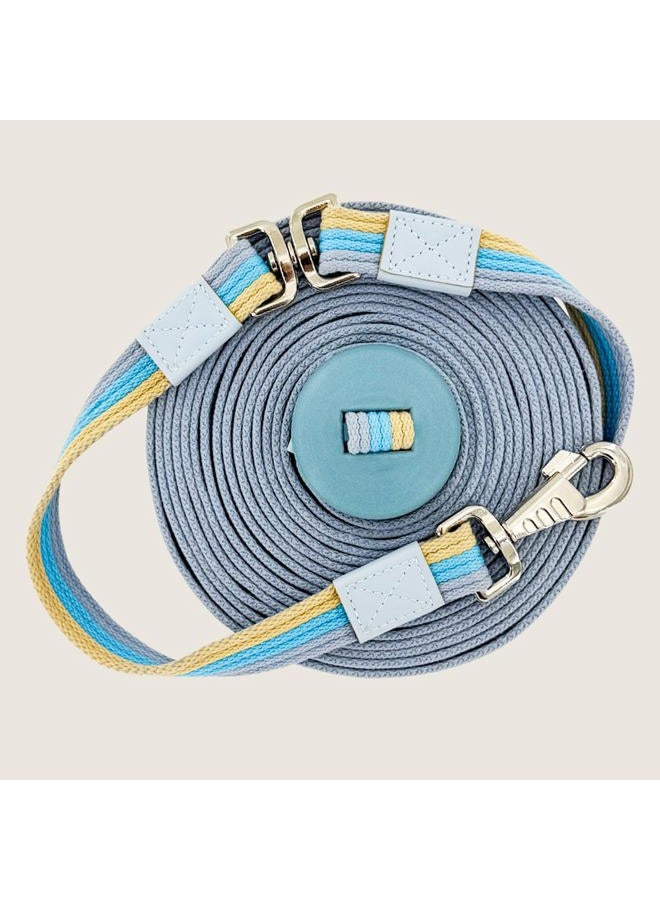 JIAXLTD Lunge Line Polyester Cotton Lunge Line 25 Ft with EVA Stop Equine Lunge Line for Horses with Swivel Bolt Snap - Image 2