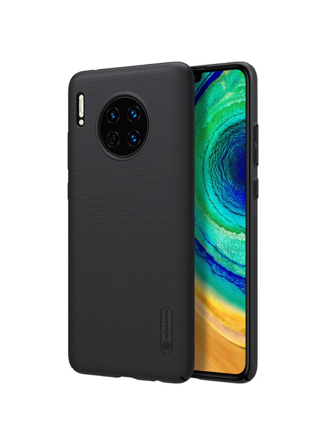 Nillkin Huawei Mate 30 Case Mobile Cover Super Frosted Shield Hard Phone Cover With Stand [ Slim Fit ] [ Designed Case For Huawei Mate 30 ] Black 