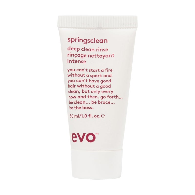 EVO Springsclean Shampoo - Deep Cleansing & Gentle Moisturizing - For Natural Shiny Soft Curly & Wavy Hair