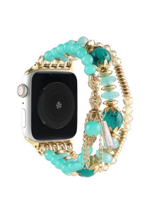 Replacement Strap Pearl Strap Watch Band For Apple Watch Series 9&8&7 41mm / SE 3&SE 2&6&SE&5&4 40mm / 3&2&1 38mm Green - pzsku/Z58DBC8BACB0B6E315D9DZ/45/_/1714875325/cc383db7-67a5-4ae4-b92f-0646b08af136