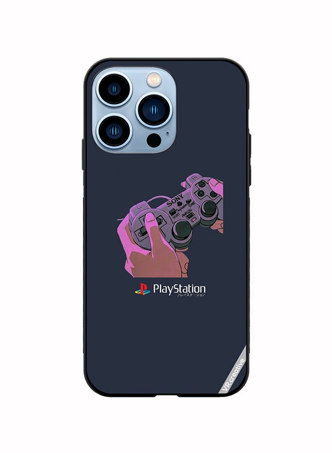 VR CREATIVE Protective Case Cover For Apple iPhone 14 Pro Max Playstation Design Multicolour - Image 1