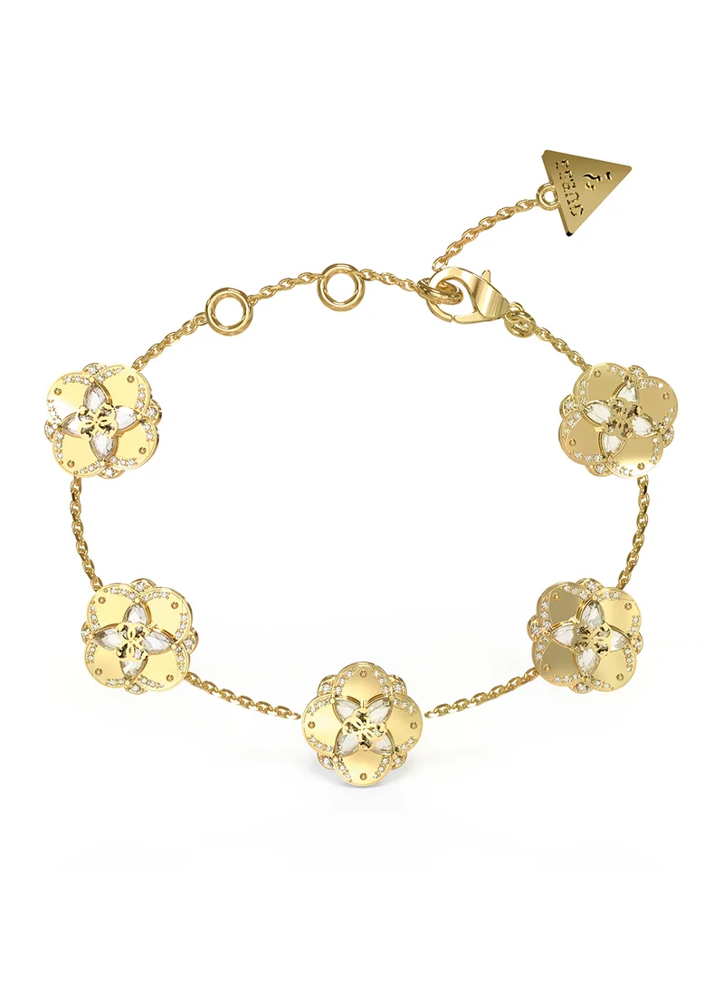 GUESS Wild Flower Logo Bracelet