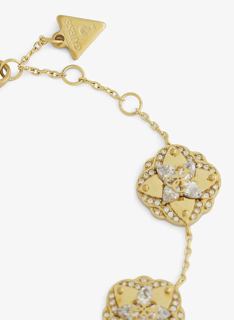 GUESS Wild Flower Logo Bracelet