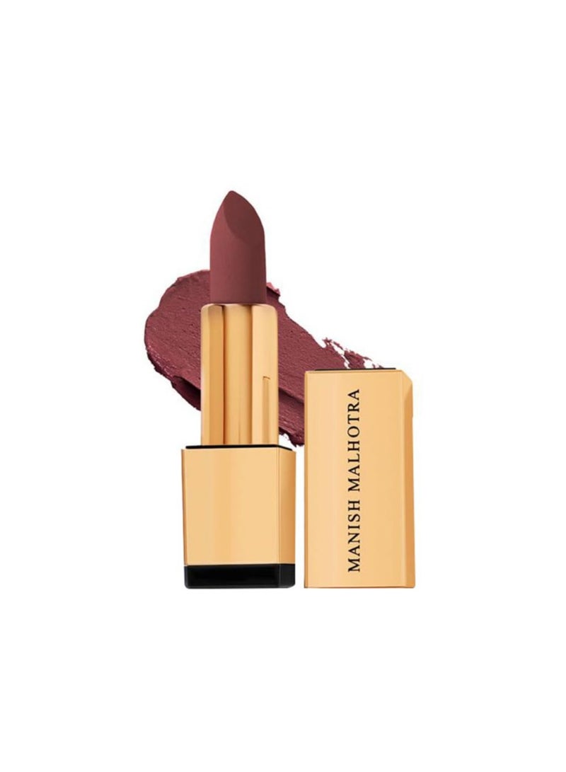 MyGlamm Powder Matte Lipstick. Shade is long wearing and prevents sun damage Autumn Allure - Image 1