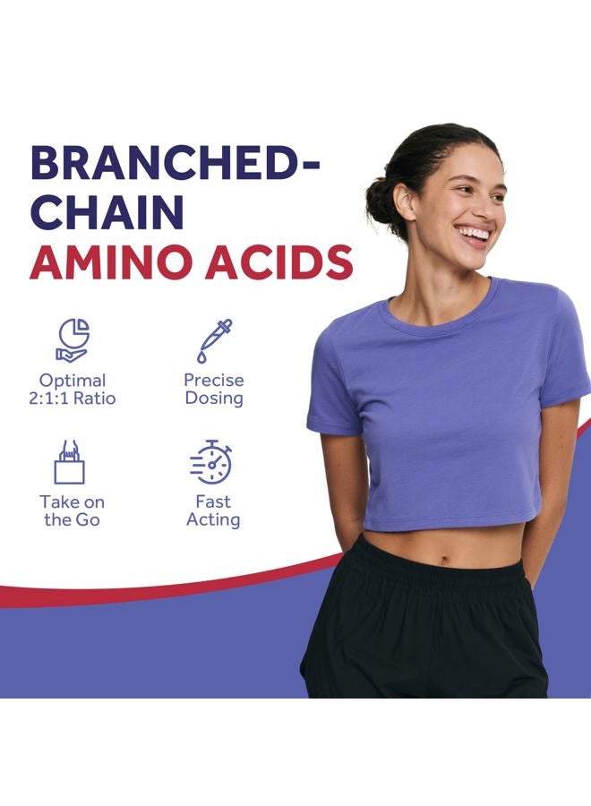 Doctor's Recipes BCAA 1000 mg, 2:1:1 Ratio, L-Leucine, L-lsoleucine, L-Valine, Branched Chain Amino Acids, Fast Recovery, Endurance, Energy, Vegan, 60 Capsules - Image 3